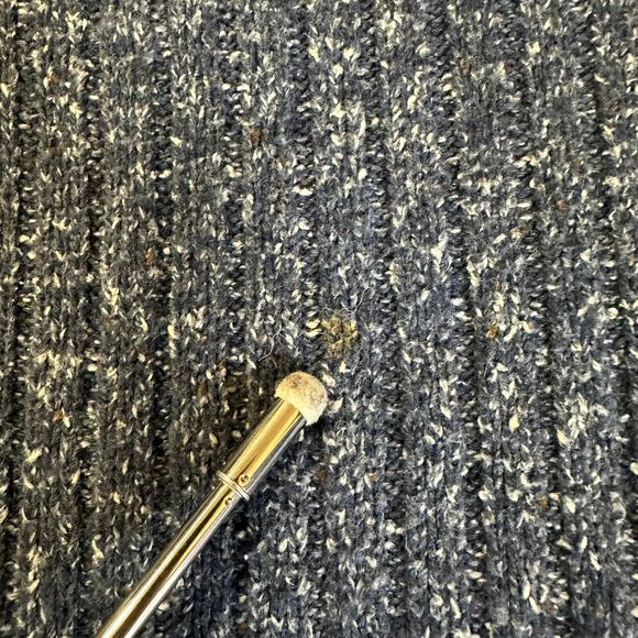 Tommy Hilfiger Jeans Women's Sweater M Crewneck Acrylic Cotton Wool Blend Ribbed - Picture 7 of 9